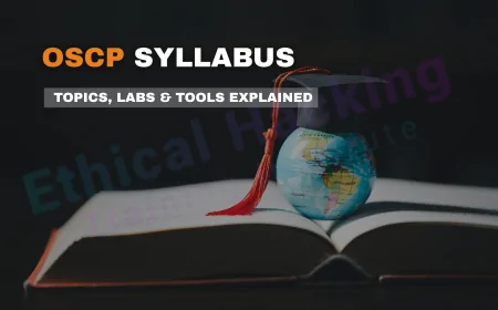 What Topics Are Covered in OSCP? A Complete Curriculum Breakdown for Ethical Hackers in 2025