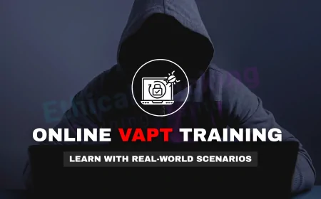VAPT Training Online with Hands-On Labs: Practical Learning Made Easy |  Online VAPT Course with Real-World Lab Scenarios
