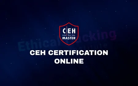 CEH Certification Online: Earning Your Certified Ethical Hacker Credential | Start Your CEH Journey Online: Certified Ethical Hacker Training Explained