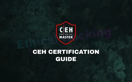 CEH Training and Certification: How to Get Started and Achieve Success | Beginner’s Guide to CEH Training and Certification Success