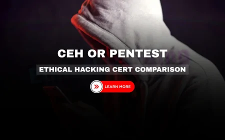 CompTIA Certified Ethical Hacker: How It Compares to EC Council CEH Certification | CEH vs CompTIA PenTest+: A Detailed Ethical Hacking Certification Comparison