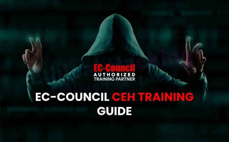 EC Council CEH Training: Your Guide to Becoming a Certified Ethical Hacker | Beginner’s Guide to CEH Training and Certification by EC-Council