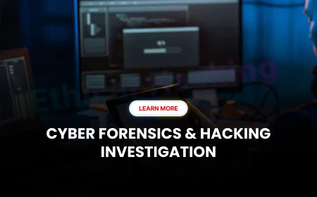 Forensic Hacking Course: Learn How to Investigate Cybercrimes and Secure Systems | Cyber Forensics Course: Master the Skills to Track Hackers and Protect Digital Assets