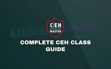 CEH Class: What You’ll Learn and How to Prepare for Your Certification Exam |  Complete CEH Training Guide: Lessons, Labs, and Exam Prep Tips