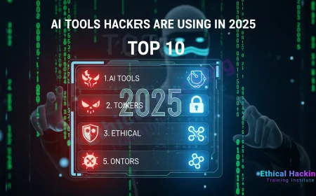 Top 10 AI Tools Hackers Are Using in 2025 – From Penetration Testing to Malware Creation