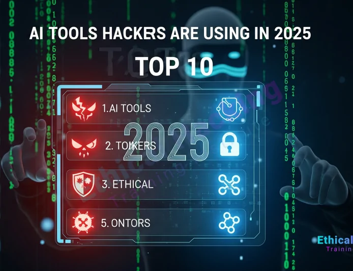 Top 10 AI Tools Hackers Are Using in 2025 – From Penetration Testing to Malware Creation