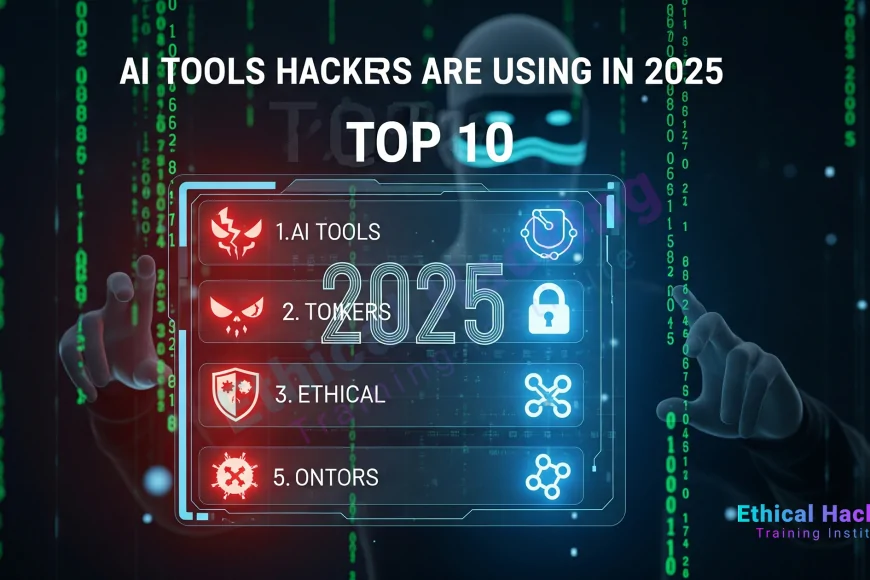 Top 10 AI Tools Hackers Are Using in 2025 – From Penetration Testing to Malware Creation