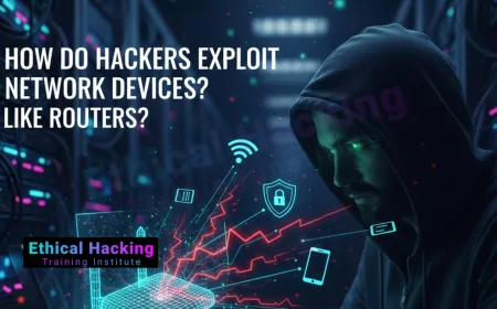 How Do Hackers Exploit Network Devices Like Routers?