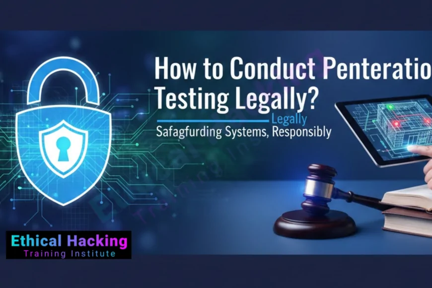 Penetration Testing Introduction Hacking How to Conduct Penetration Testing Legally? - Learn Ethical Hacking ...