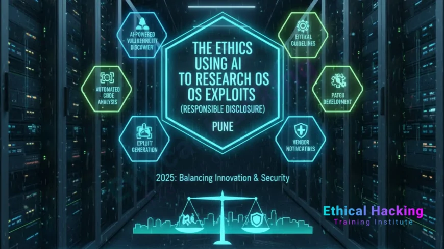 The Ethics of Using AI to Research OS Exploits (Responsible Disclosure)