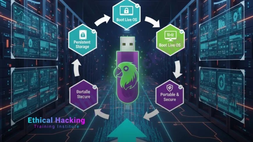 How to Run Parrot OS on a USB Stick (Persistent Mode)