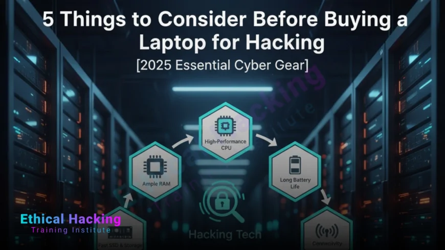 5 Things to Consider Before Buying a Laptop for Hacking