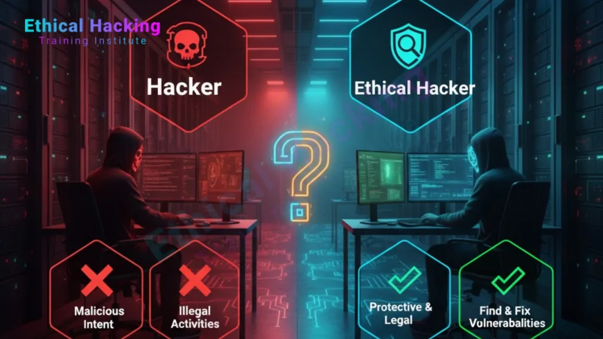 What Is the Difference Between a Hacker and an Ethical Hacker?