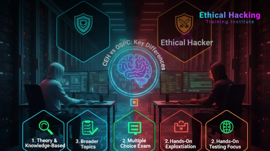 What Are the Key Differences Between CEH and OSCP Certifications?