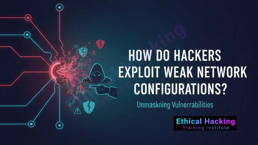 How Do Hackers Exploit Weak Network Configurations?