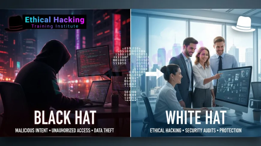 What Are the Differences Between Black Hat and White Hat Hackers?