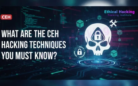 What Are the CEH Hacking Techniques You Must Know?