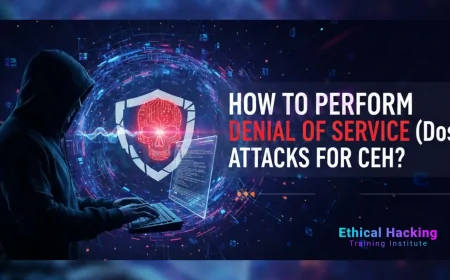 How to Perform Denial of Service (DoS) Attacks for CEH?