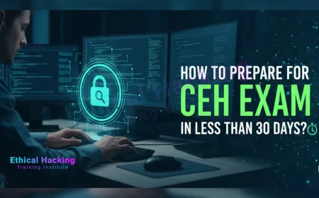 How to Prepare for CEH Exam in Less Than 30 Days?
