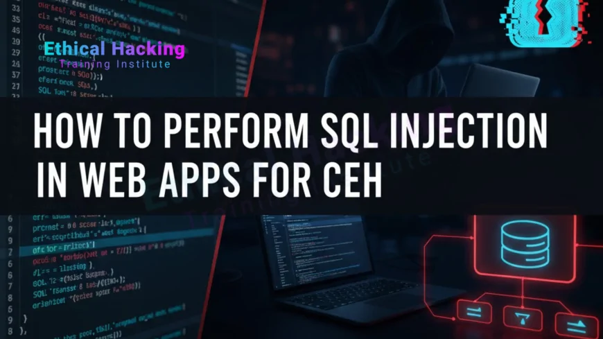 How to Perform SQL Injection in Web Apps for CEH?